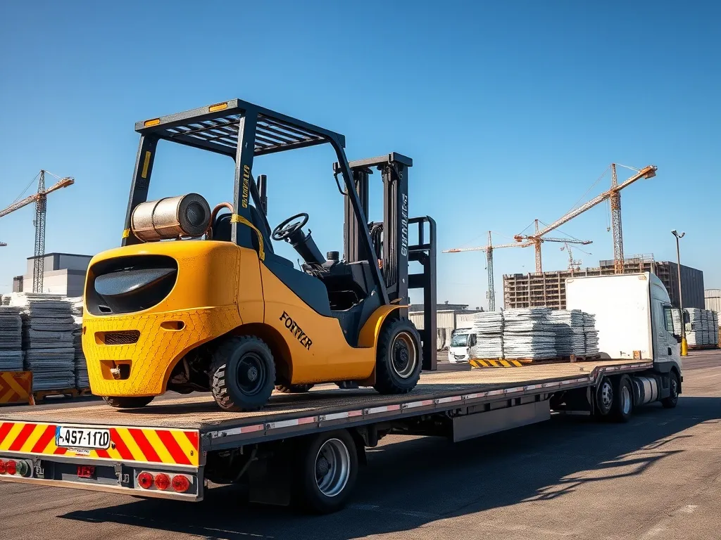 Jak przetransportować wózek widłowy? Praktyczne porady