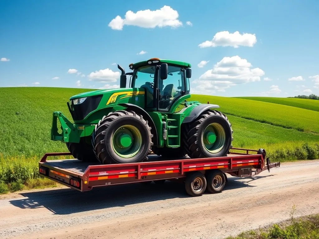 Jak przetransportować ciągnik? Praktyczne porady i wskazówki
