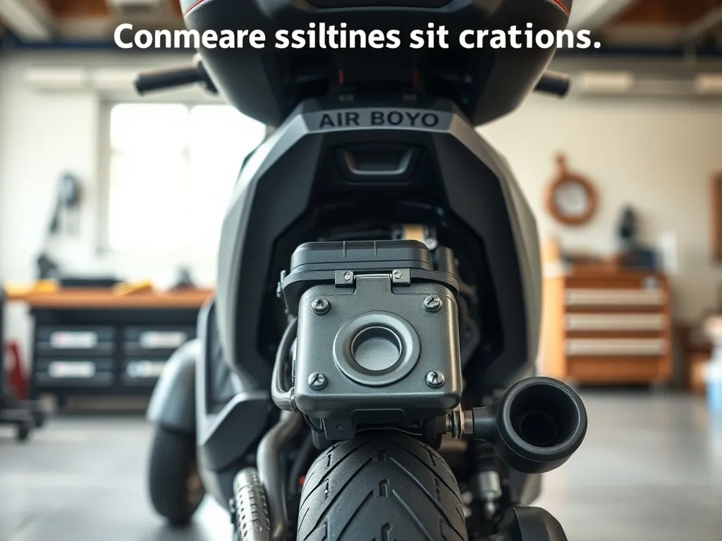 Gdzie są blokady w skuterze 4t?