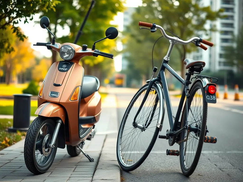Czy na karte rowerową można jeżdzić skuterem?