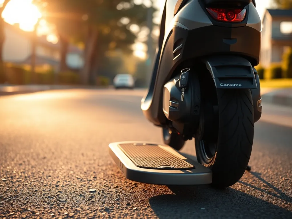 Jak odpalić skuter na popych?