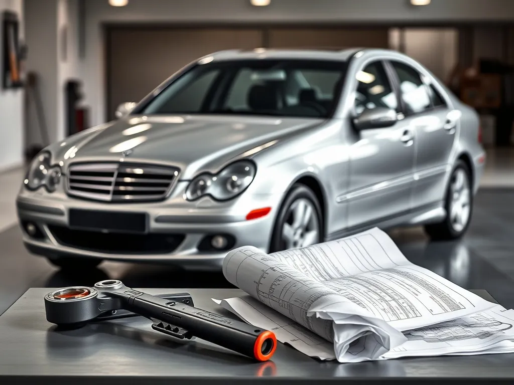 Mercedes W204 dane techniczne, wymiary, spalanie