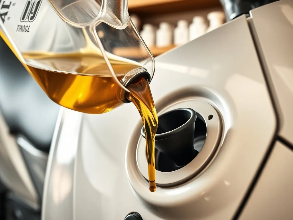 Ile wchodzi oleju do skutera 4t 50?